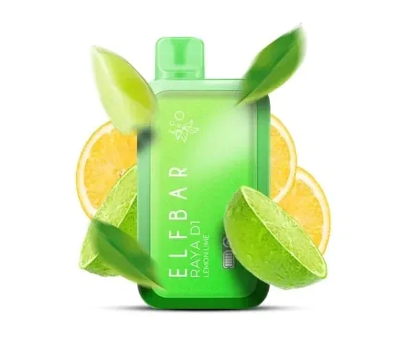 Elfbar Raya D1 – Lemon Lime - Buy Authentic Vape in Agra - Vape Shop Agra