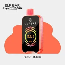 Elfbar Raya D2 20000 Puffs Peach Berry - Buy Authentic Vape in Agra - Vape Shop Agra