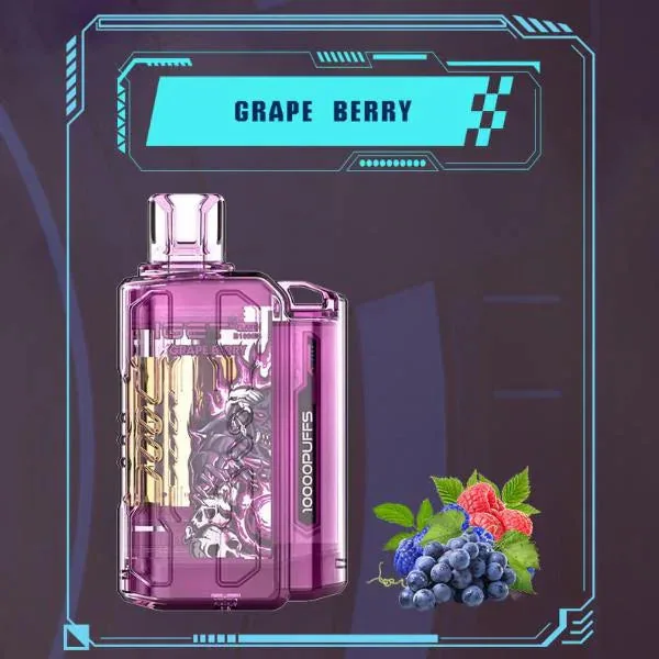 Iget Flare B10000 – Grape Berry - Buy Authentic Vape in Agra - Vape Shop Agra