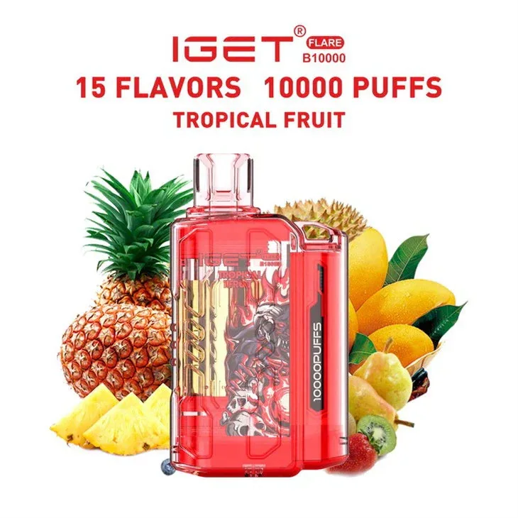 Iget Flare B10000 – Tropical Fruit - Buy Authentic Vape in Agra - Vape Shop Agra