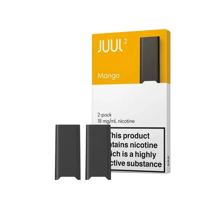 Juul2 Mango Pods (2 Pods) - Buy Authentic Vape in Agra - Vape Shop Agra