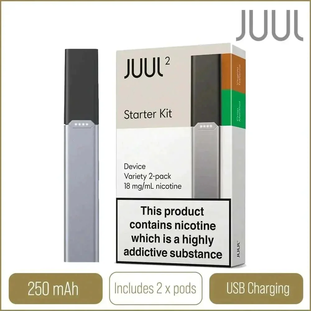 Juul2 Starter Kit With 2 Pods - Buy Authentic Vape in Agra - Vape Shop Agra