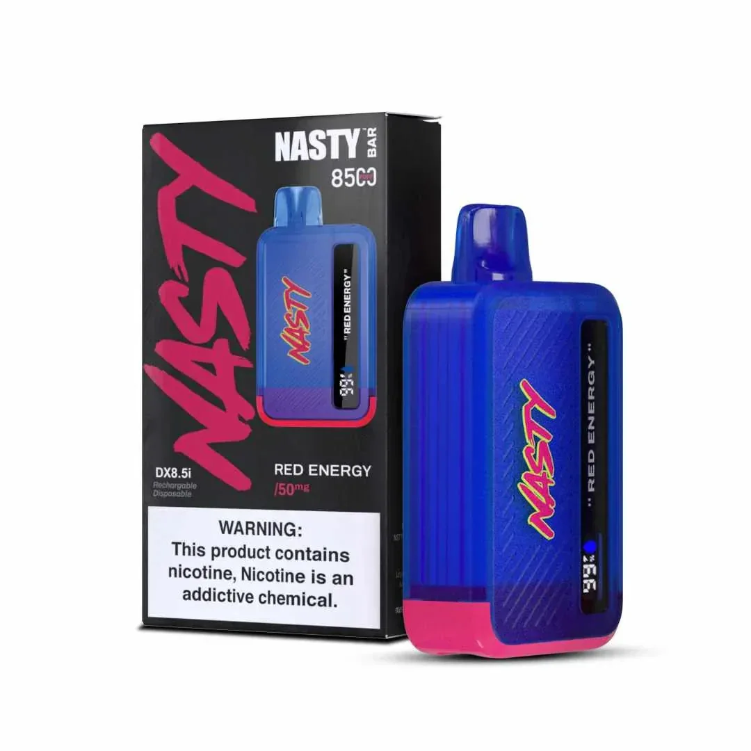 Nasty Bar Red Energy – (8500 Puffs) - Buy Authentic Vape in Agra - Vape Shop Agra