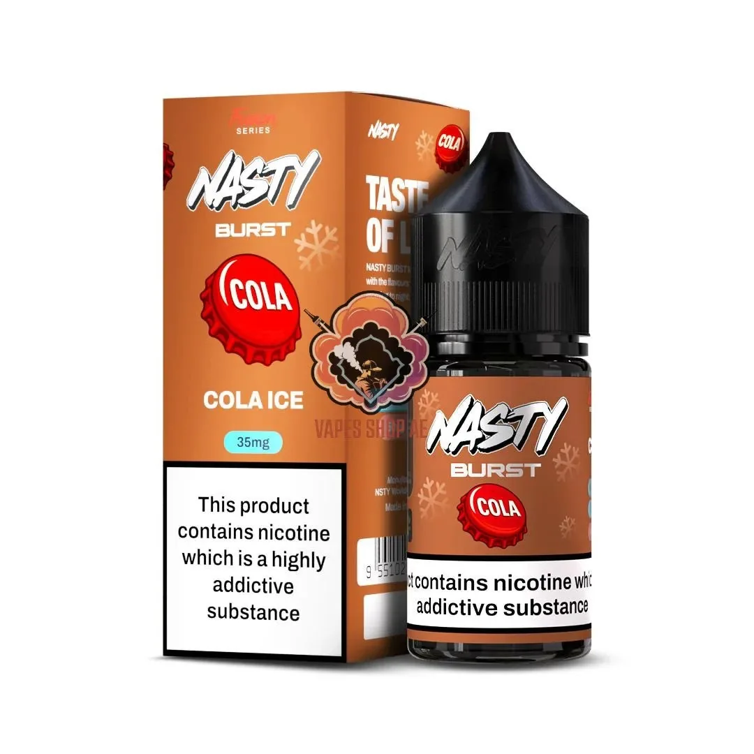 Nasty Burst Nic Salts – Cola Ice - Buy Authentic Vape in Agra - Vape Shop Agra