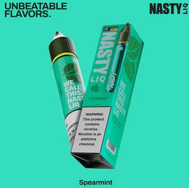 Nasty Liq Spearmint Nic Salt - Buy Authentic Vape in Agra - Vape Shop Agra
